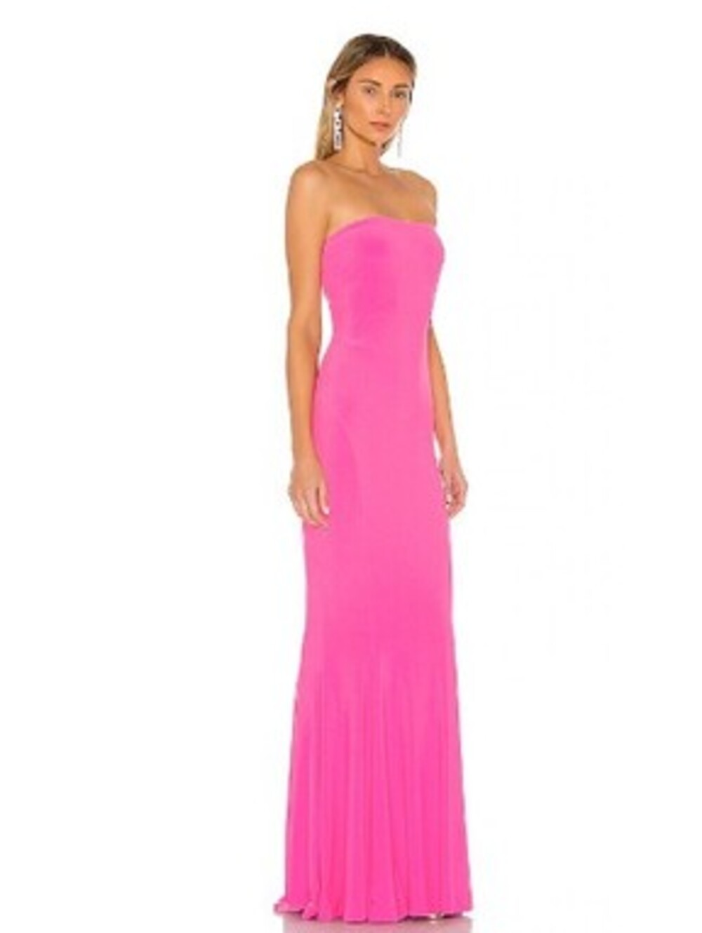 Norma Kamali x REVOLVE Strapless Fishtail Gown